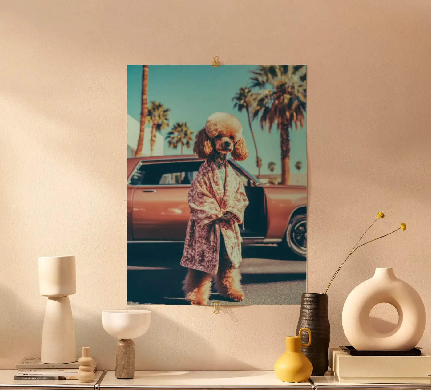 Finn poster by Affiches Chien Originales – Dogland