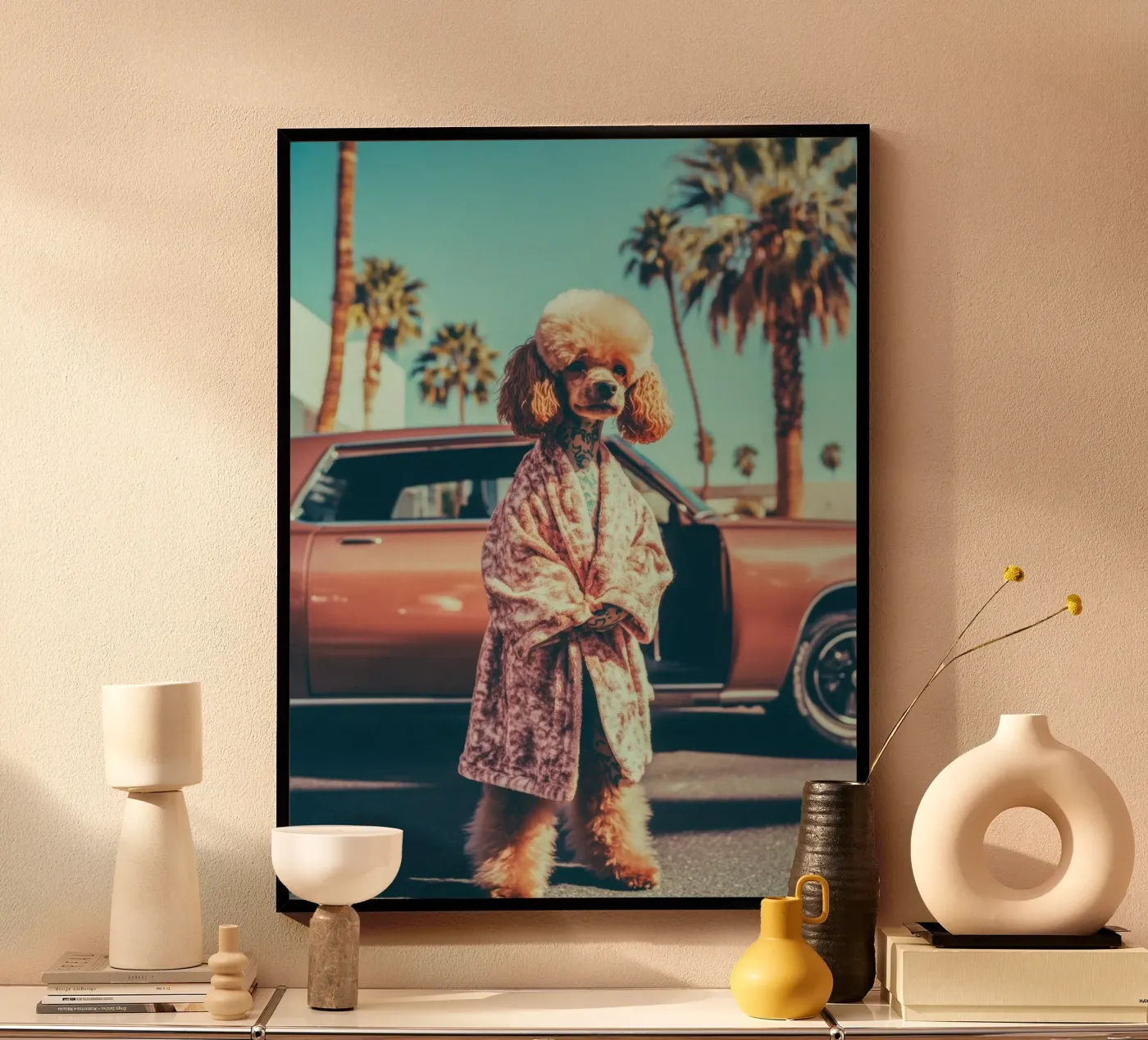 Finn poster by Affiches Chien Originales – Dogland