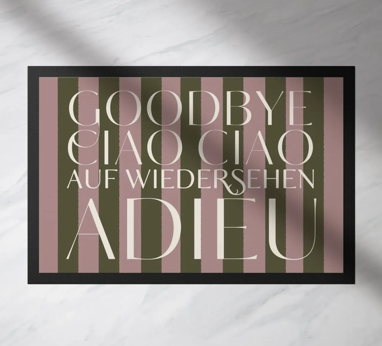 Addio 2025 - Goodbye Ciao Ciao Auf Wiedersehen Adieu zerbino da DesigndN Christmassy