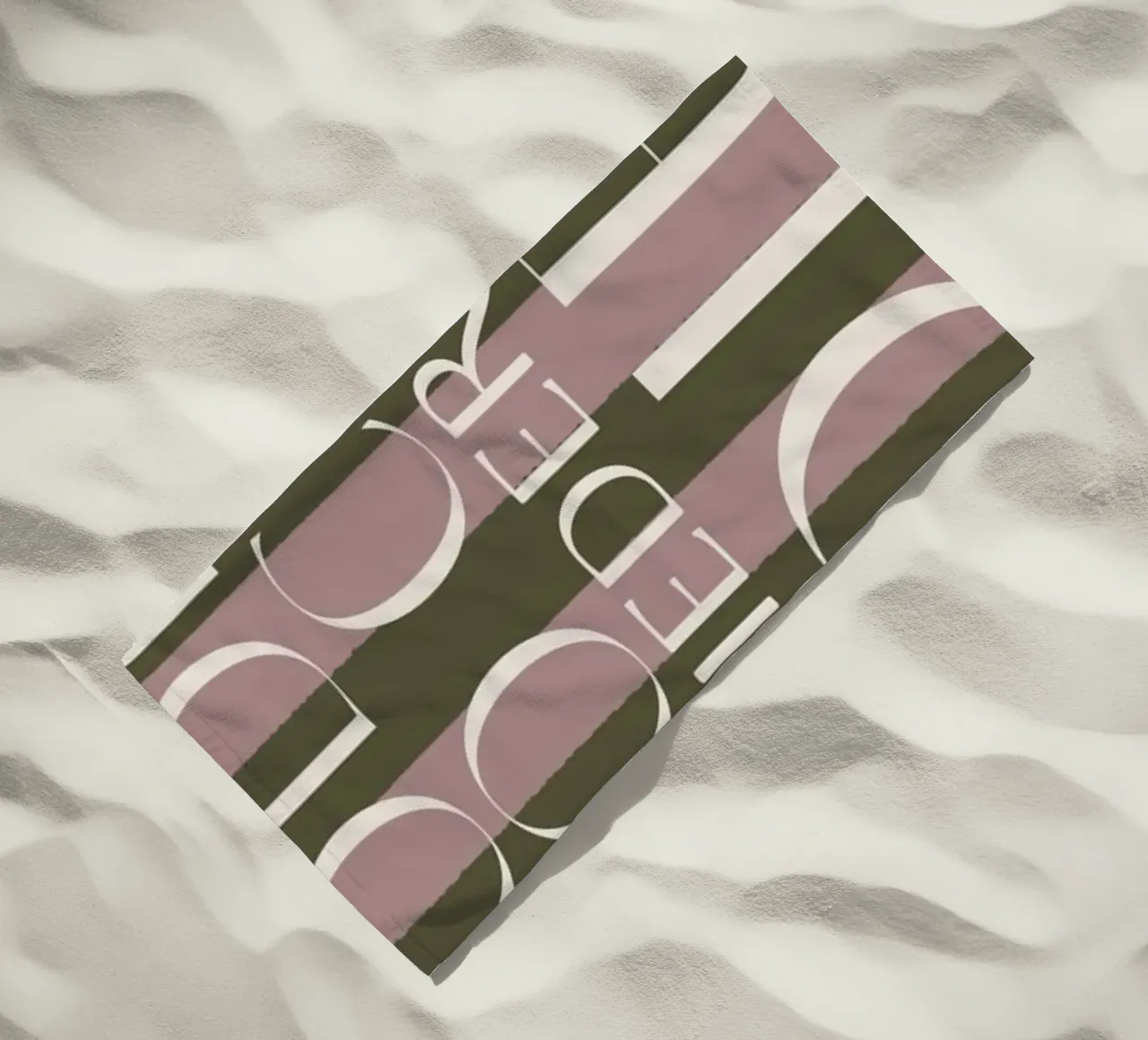 Addio 2025 - Goodbye Ciao Ciao Auf Wiedersehen Adieu telo mare da DesigndN Christmassy