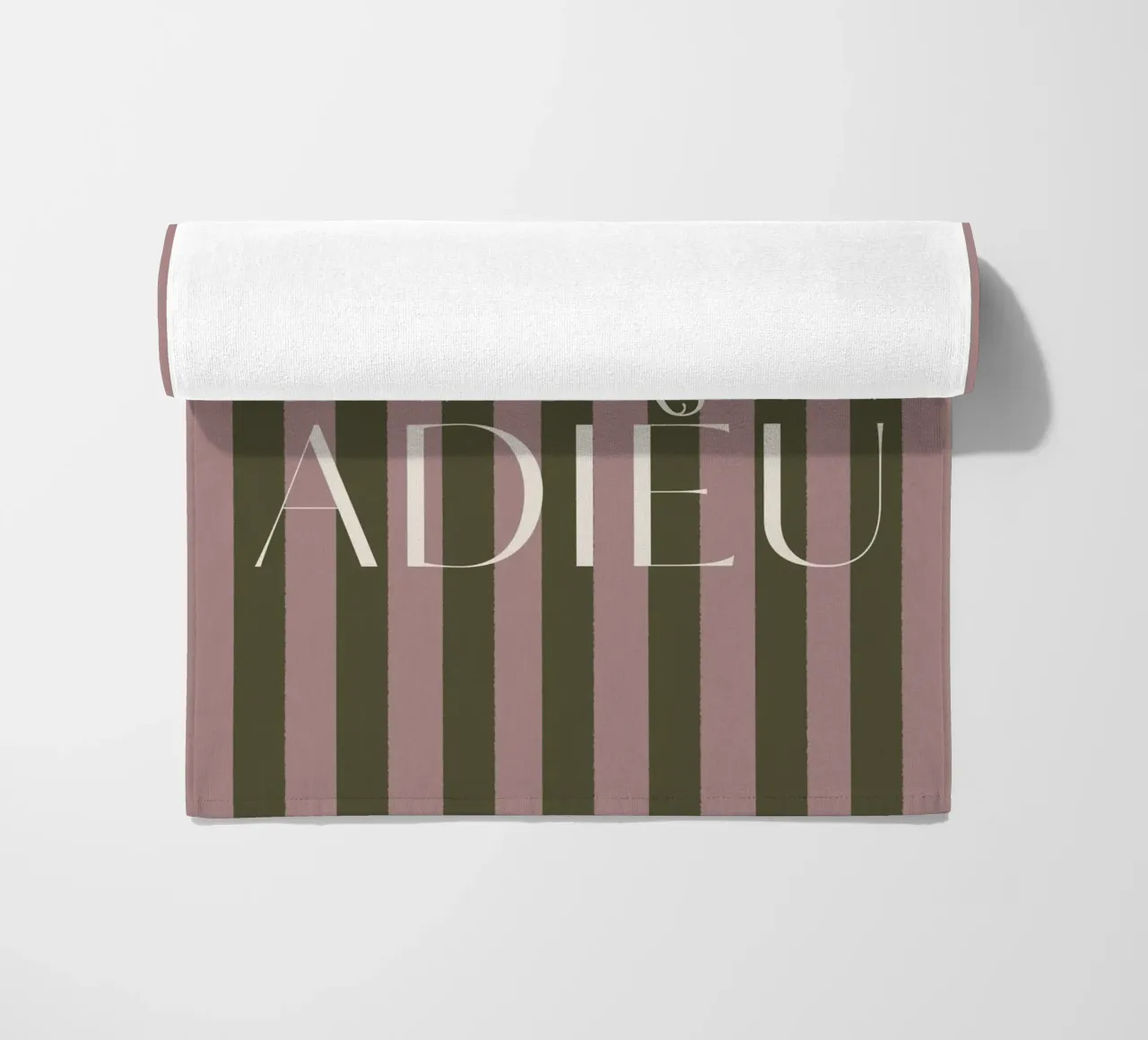 Addio 2025 - Goodbye Ciao Ciao Auf Wiedersehen Adieu telo mare da DesigndN Christmassy