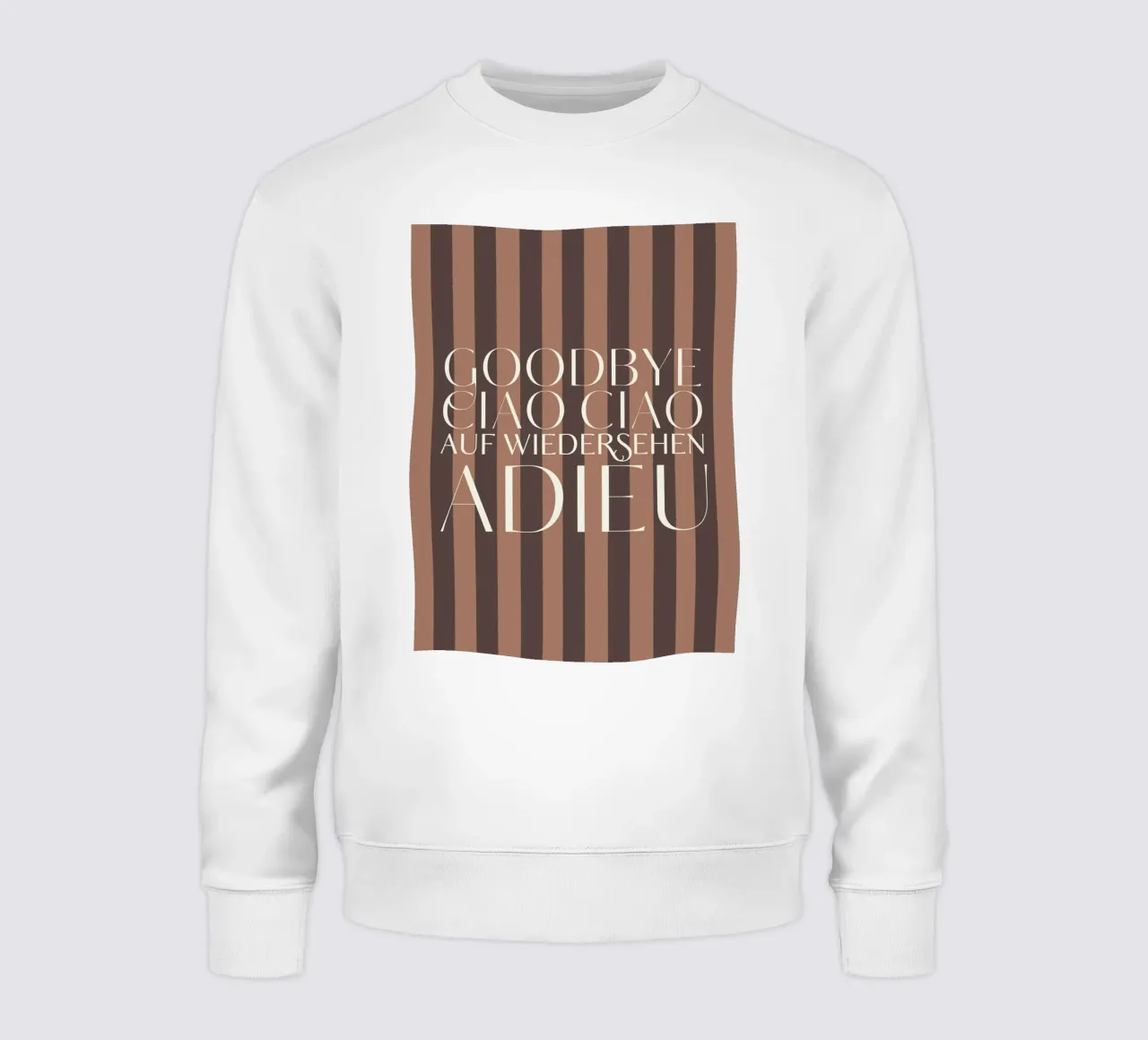 Addio 2025 - Goodbye Ciao Ciao Auf Wiedersehen Adieu felpa da DesigndN Christmassy