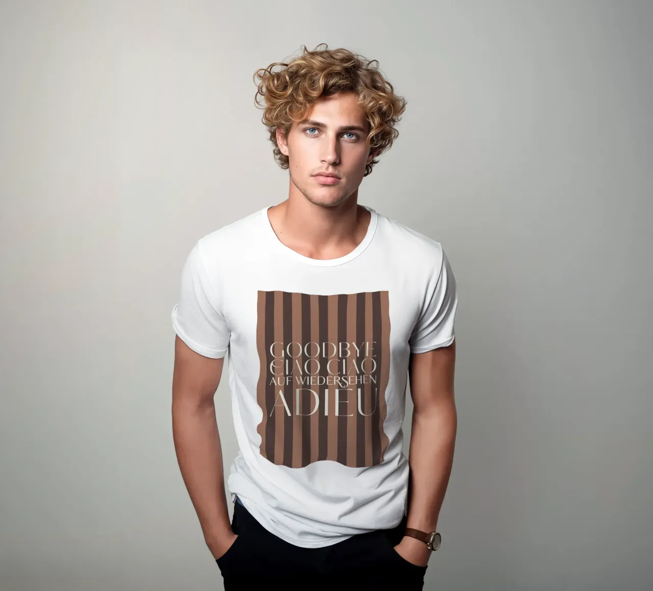 Addio 2025 - Goodbye Ciao Ciao Auf Wiedersehen Adieu t-shirt da DesigndN Christmassy