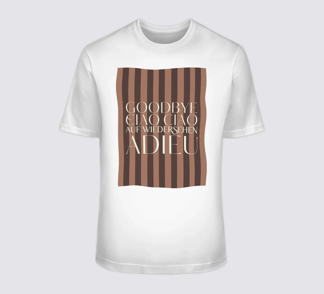 Addio 2025 - Goodbye Ciao Ciao Auf Wiedersehen Adieu t-shirt da DesigndN Christmassy