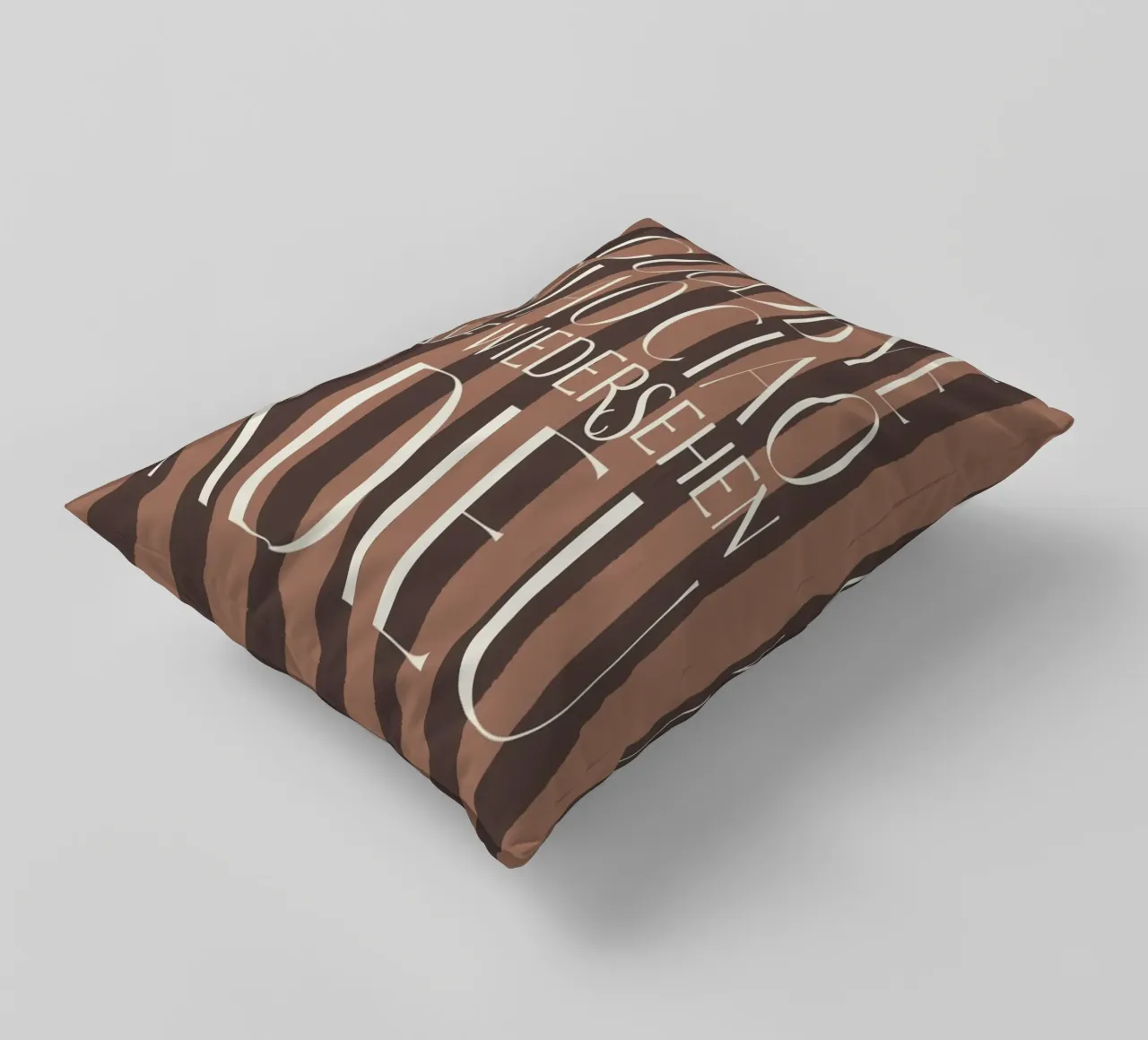 Addio 2025 - Goodbye Ciao Ciao Auf Wiedersehen Adieu cuscino da DesigndN Christmassy