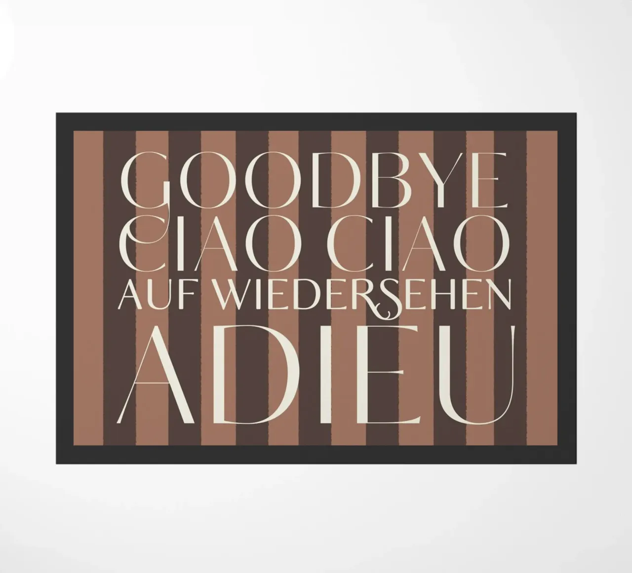 Addio 2025 - Goodbye Ciao Ciao Auf Wiedersehen Adieu zerbino da DesigndN Christmassy