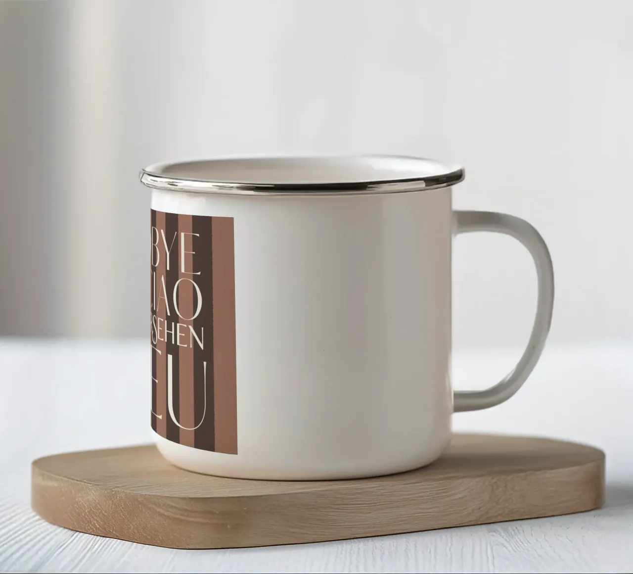 Addio 2025 - Mousse tazza in smalto da DesigndN Christmassy