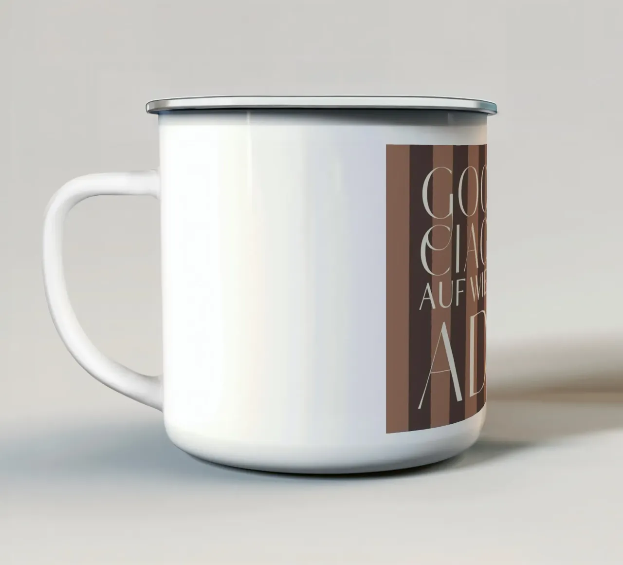 Addio 2025 - Mousse tazza in smalto da DesigndN Christmassy