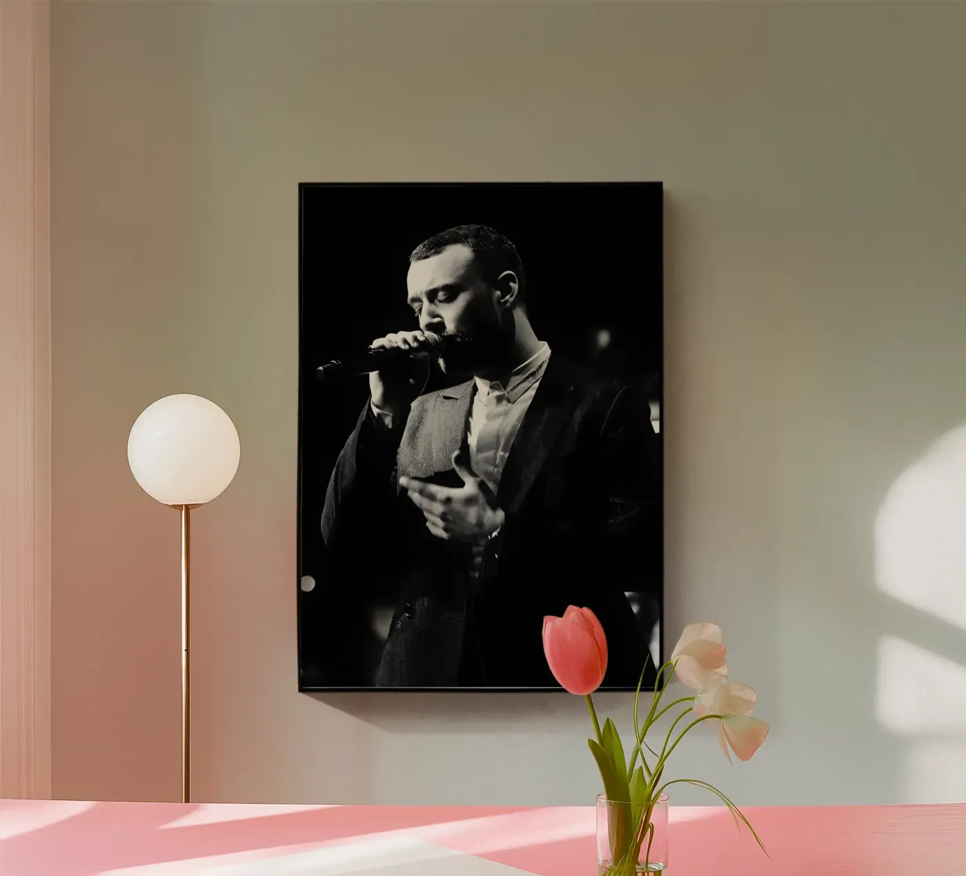 Sam Smith Acryl-Glas von Music Vibes