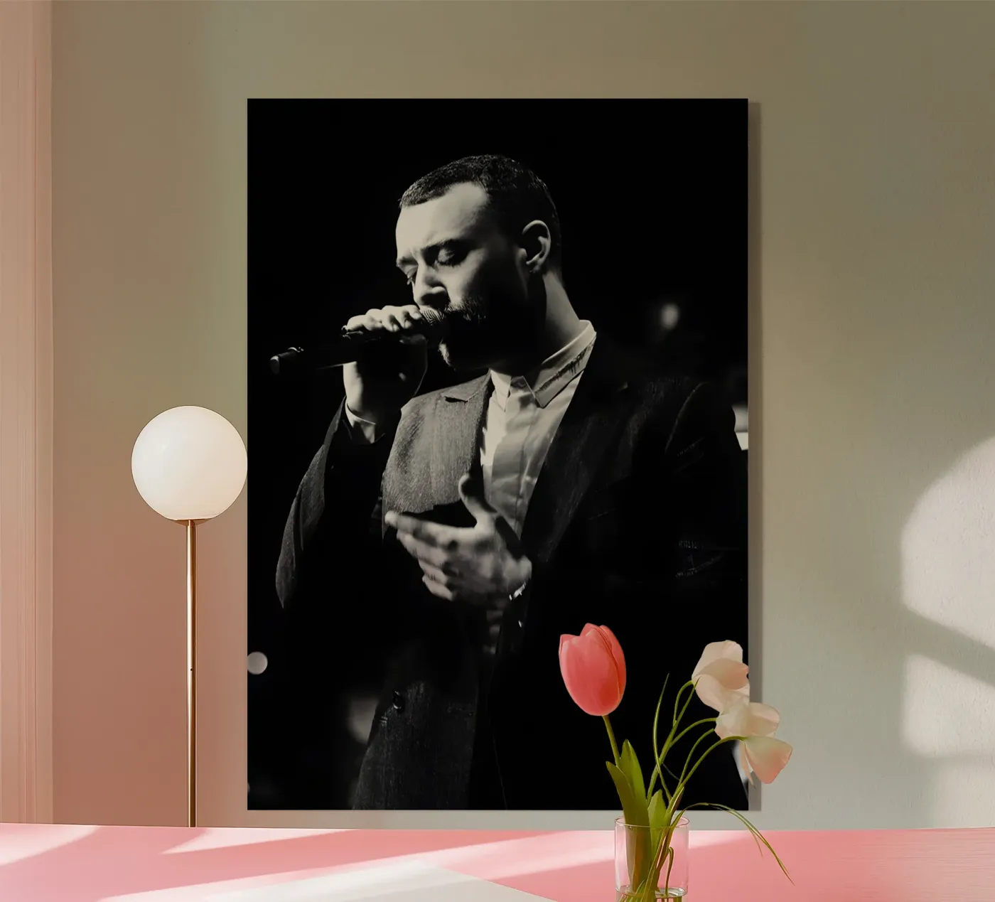 Sam Smith Acryl-Glas von Music Vibes