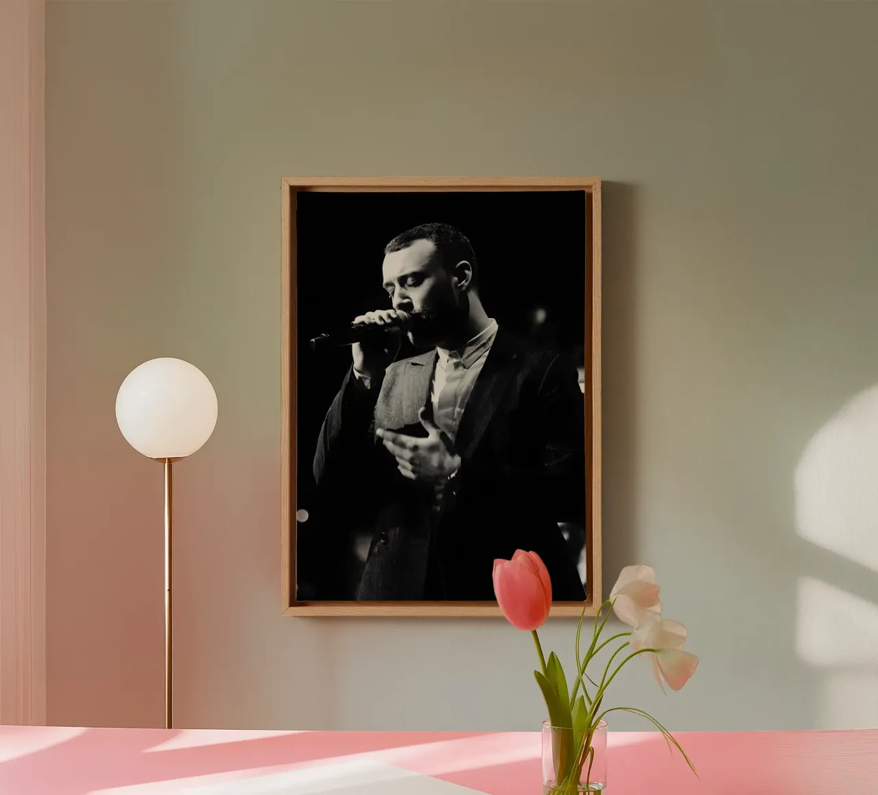 Sam Smith tela da Music Vibes