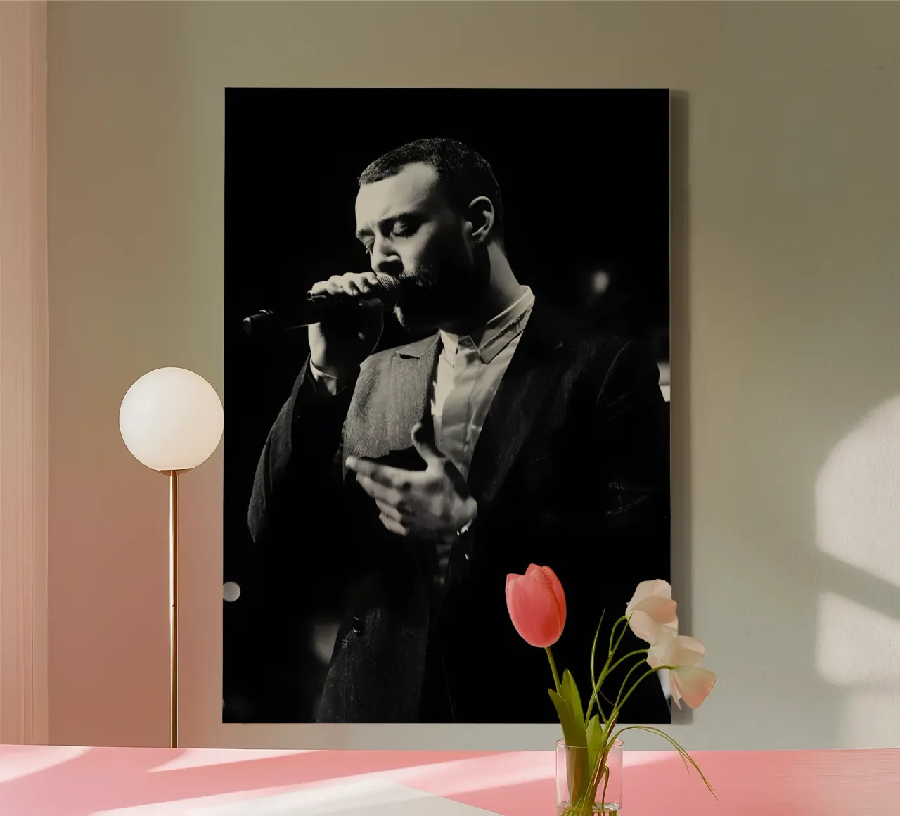 Sam Smith tela da Music Vibes