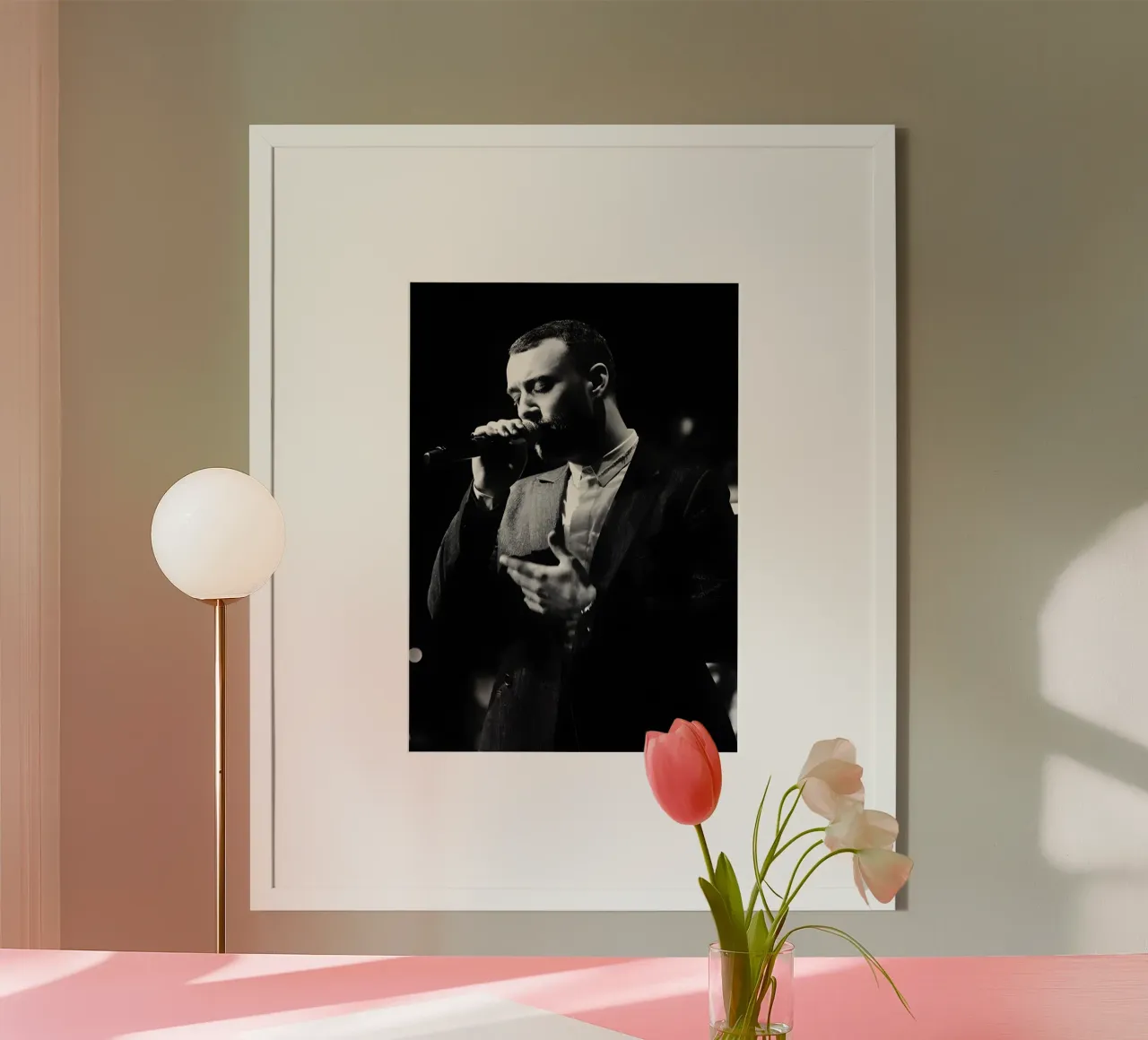 Sam Smith poster da Music Vibes