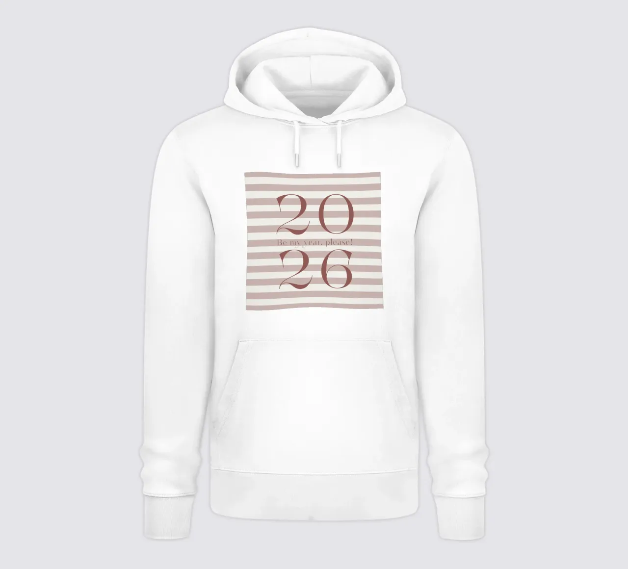 2026 Be my year, please! felpa con cappuccio da DesigndN Christmassy