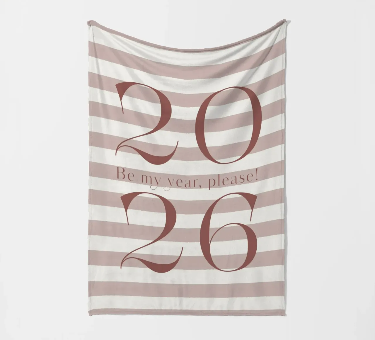 2026 Be my year, please! coperta in pile da DesigndN Christmassy