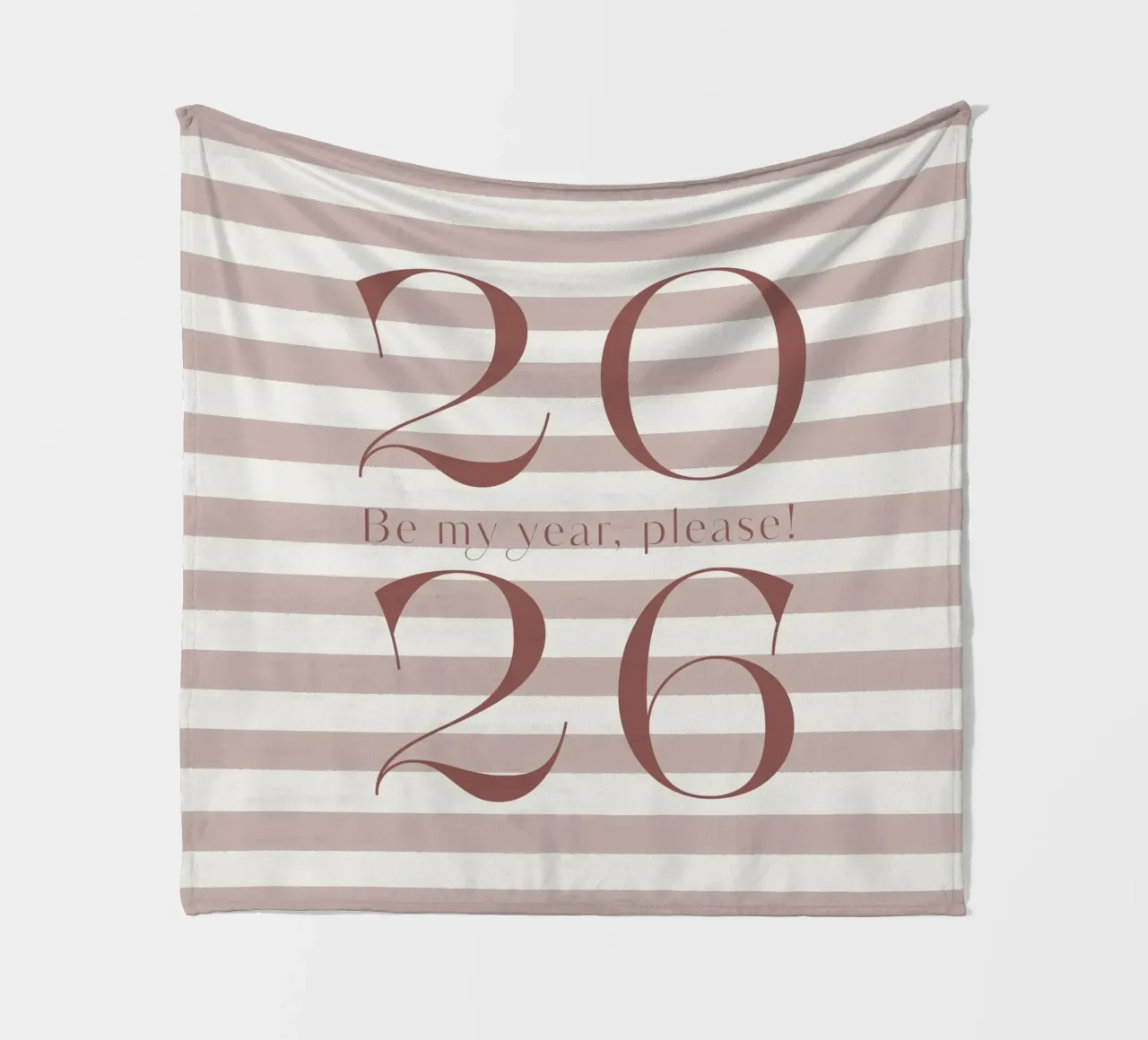 2026 Be my year, please! coperta in pile da DesigndN Christmassy