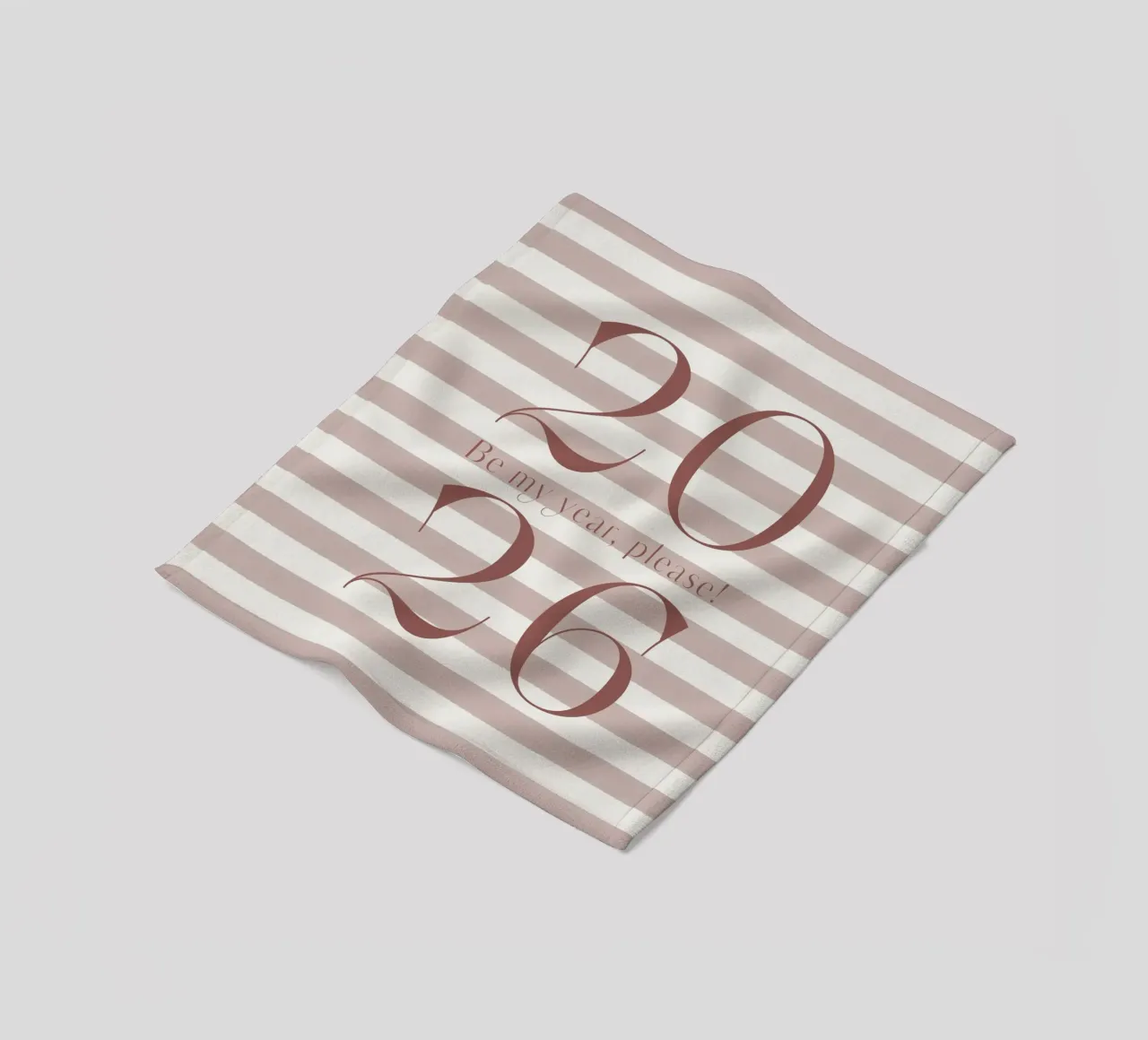 2026 Be my year, please! coperta in pile da DesigndN Christmassy