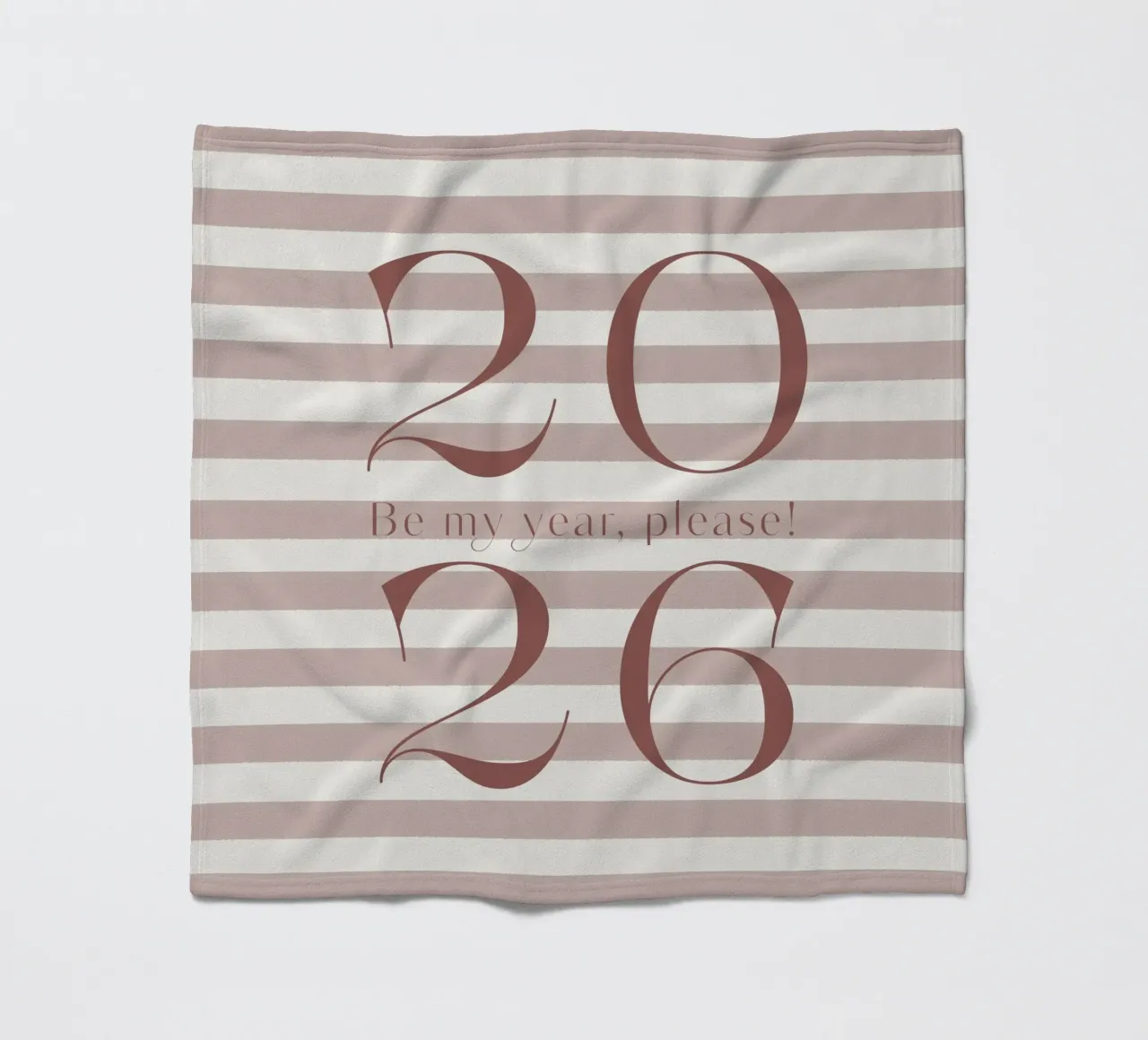 2026 Be my year, please! coperta in pile da DesigndN Christmassy