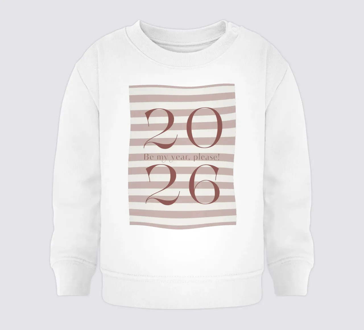 2026 Be my year, please! felpa neonato da DesigndN Christmassy