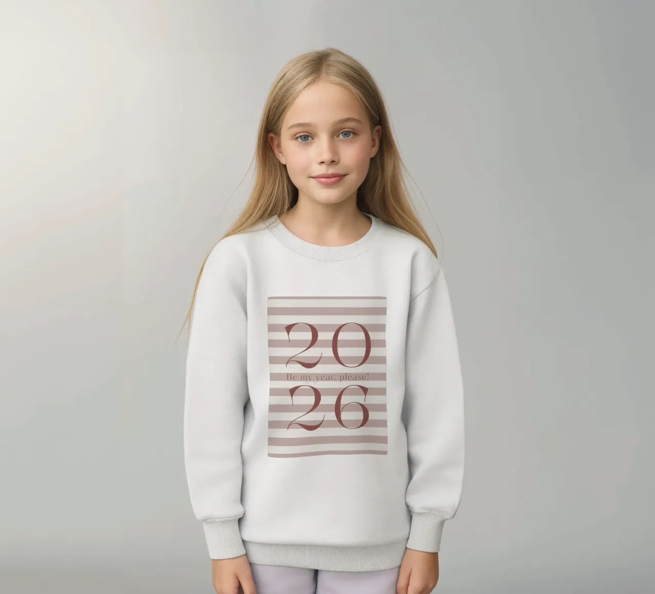 2026 Be my year, please! felpa bambino da DesigndN Christmassy