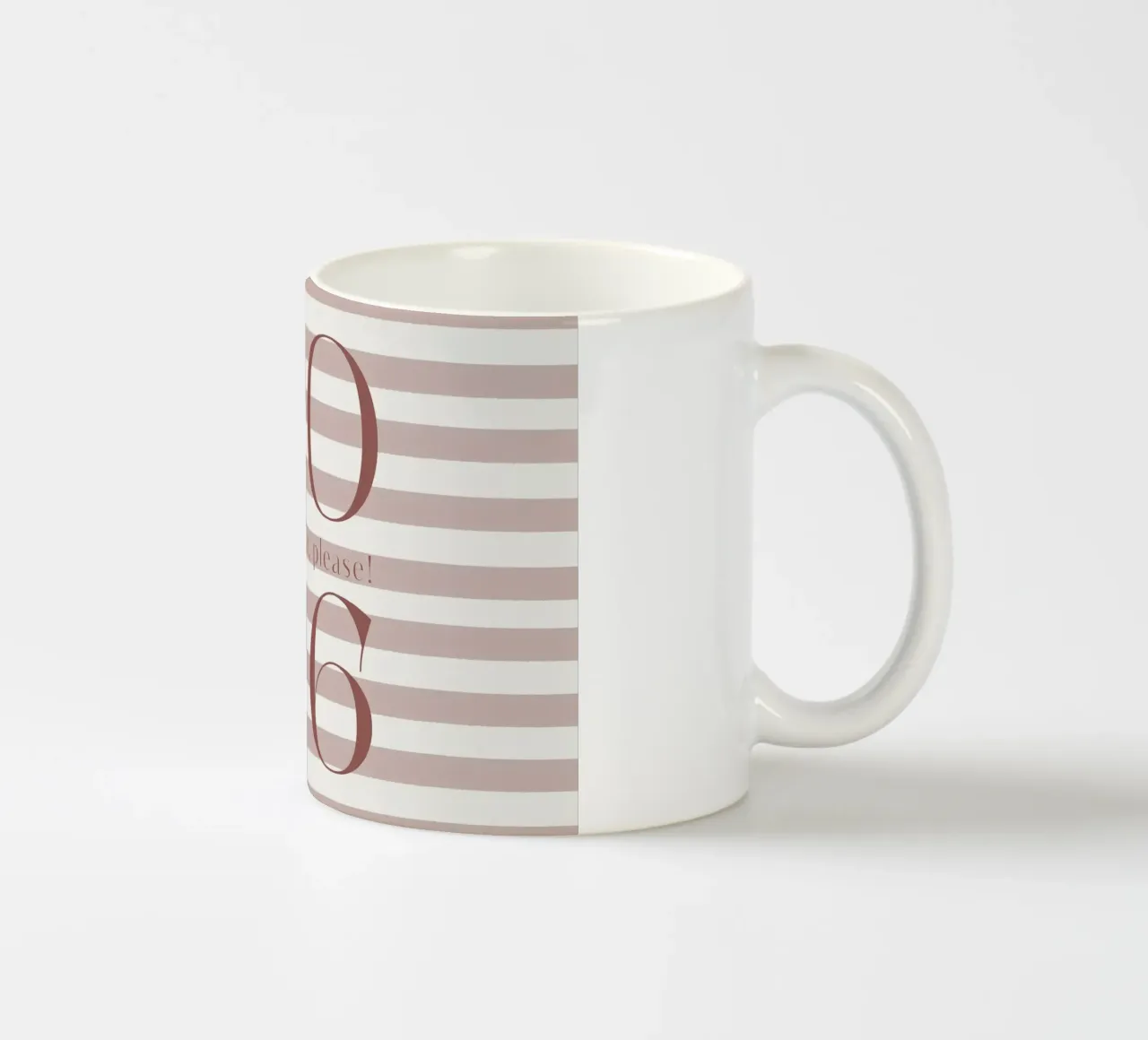 2026 Be my year, please! tazza in ceramica da DesigndN Christmassy