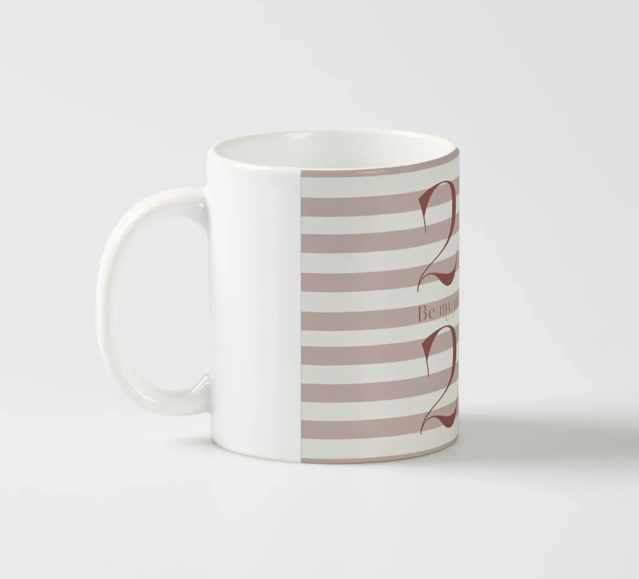 2026 Be my year, please! tazza in ceramica da DesigndN Christmassy