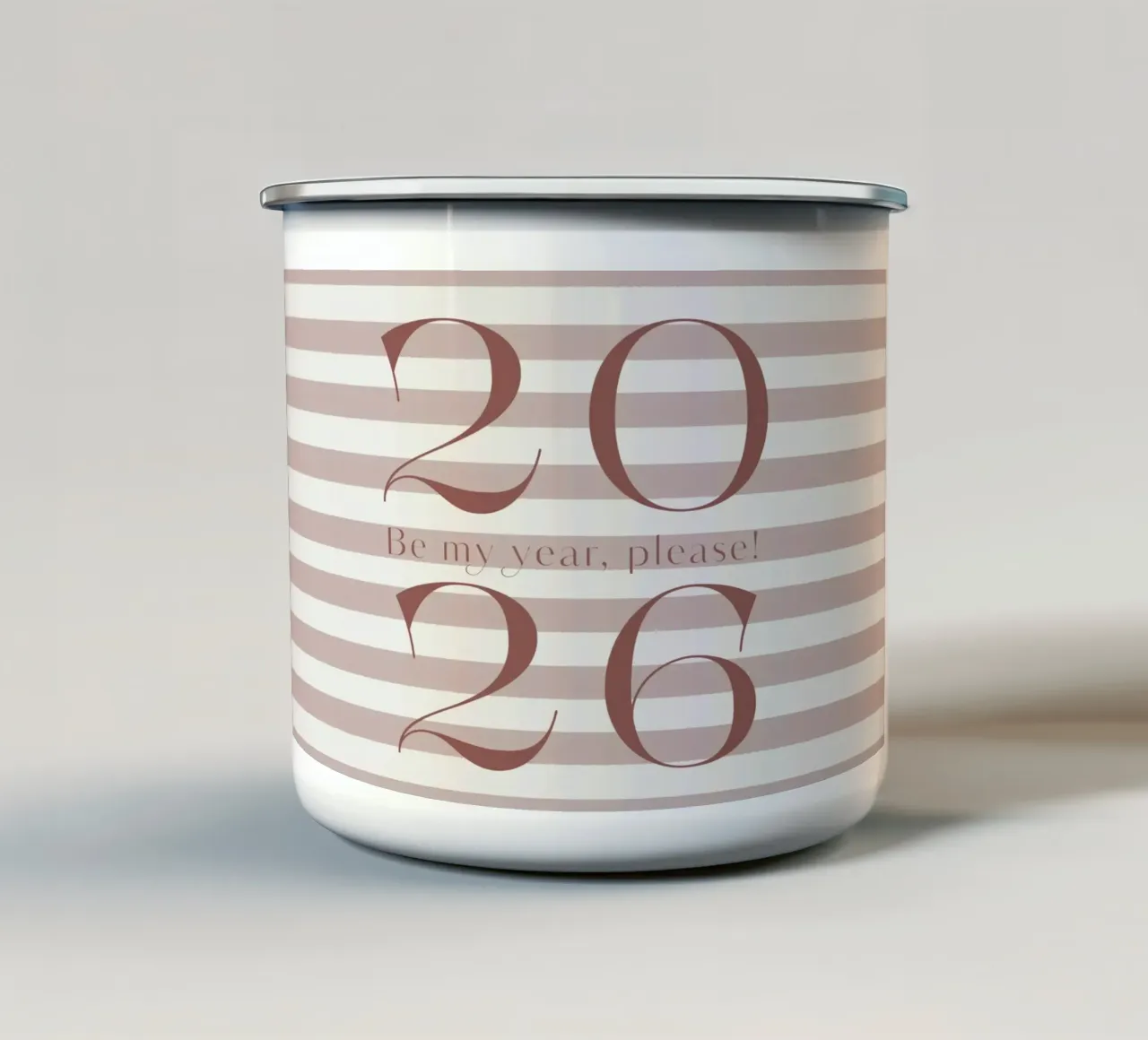 2026 - Elegance tazza in smalto da DesigndN Christmassy