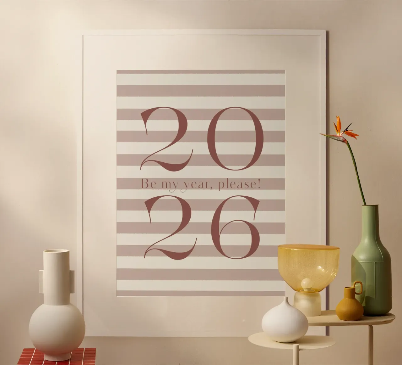 2026 Be my year, please! carta hahnemühle da DesigndN Christmassy