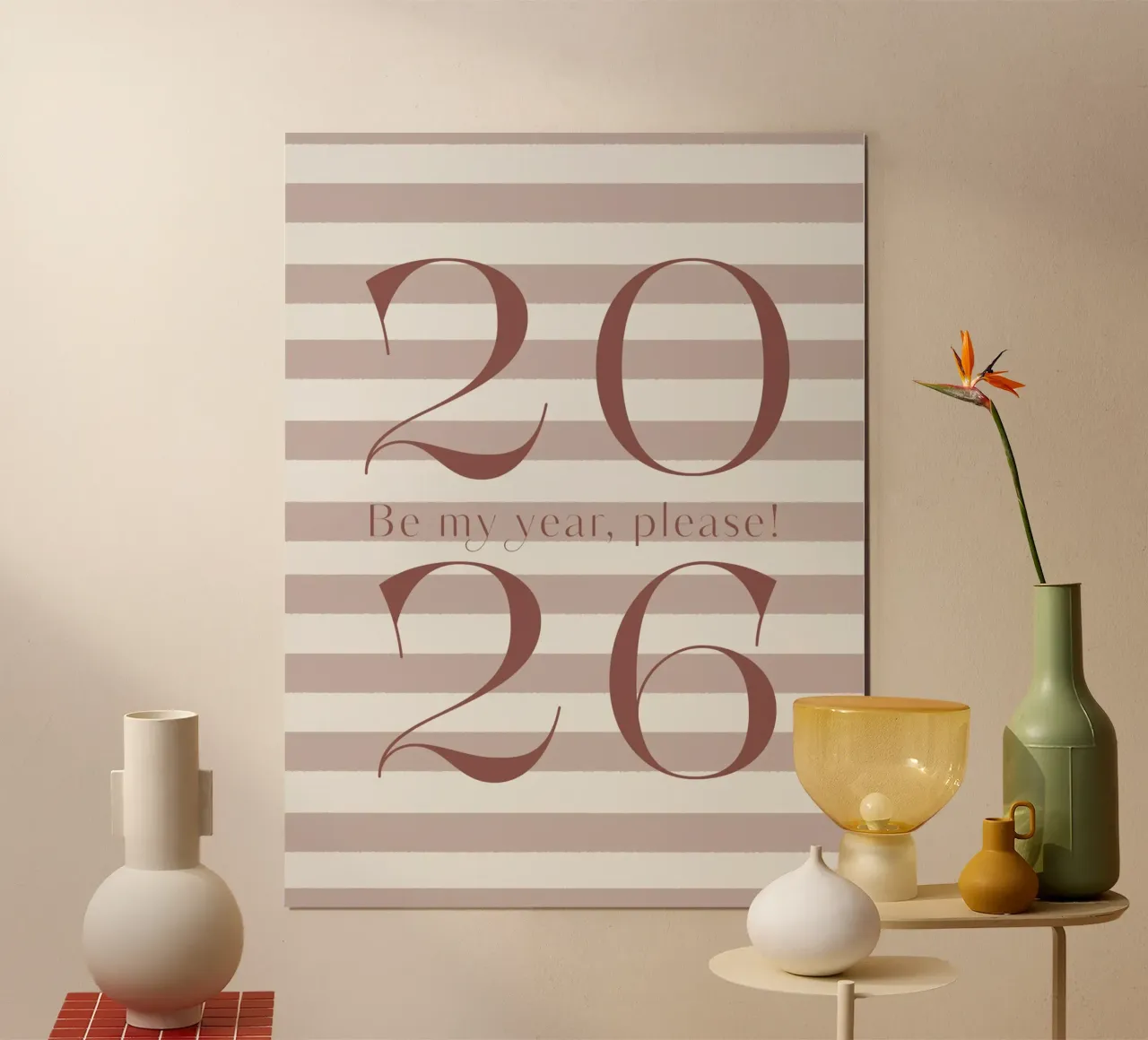 2026 Be my year, please! carta hahnemühle da DesigndN Christmassy
