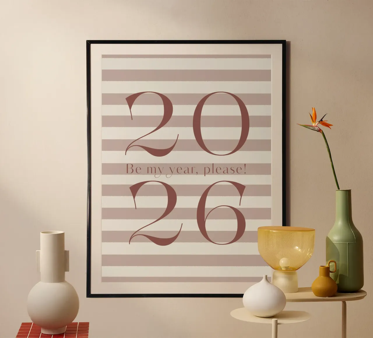 2026 Be my year, please! carta hahnemühle da DesigndN Christmassy