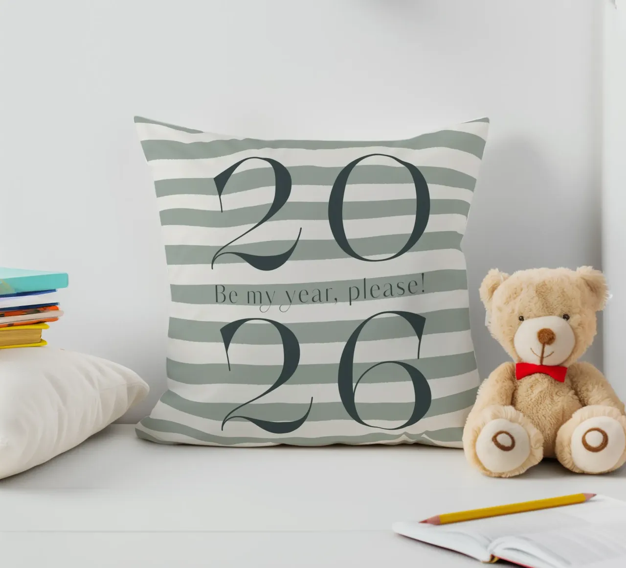 2026 Be my year, please! cuscino da DesigndN Christmassy