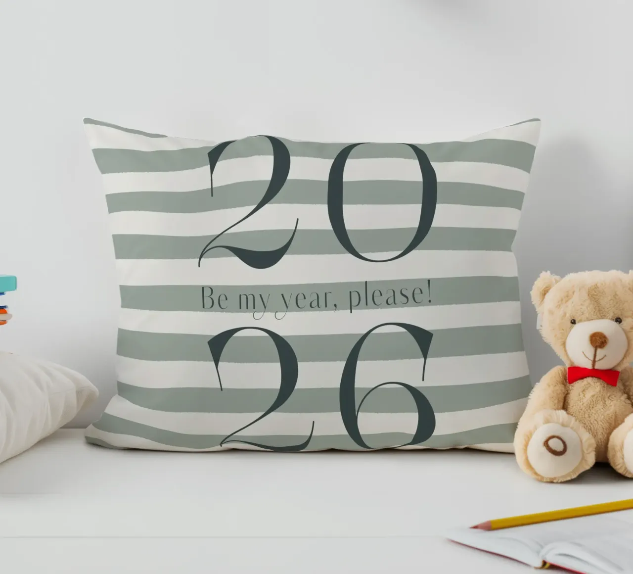 2026 Be my year, please! cuscino da DesigndN Christmassy