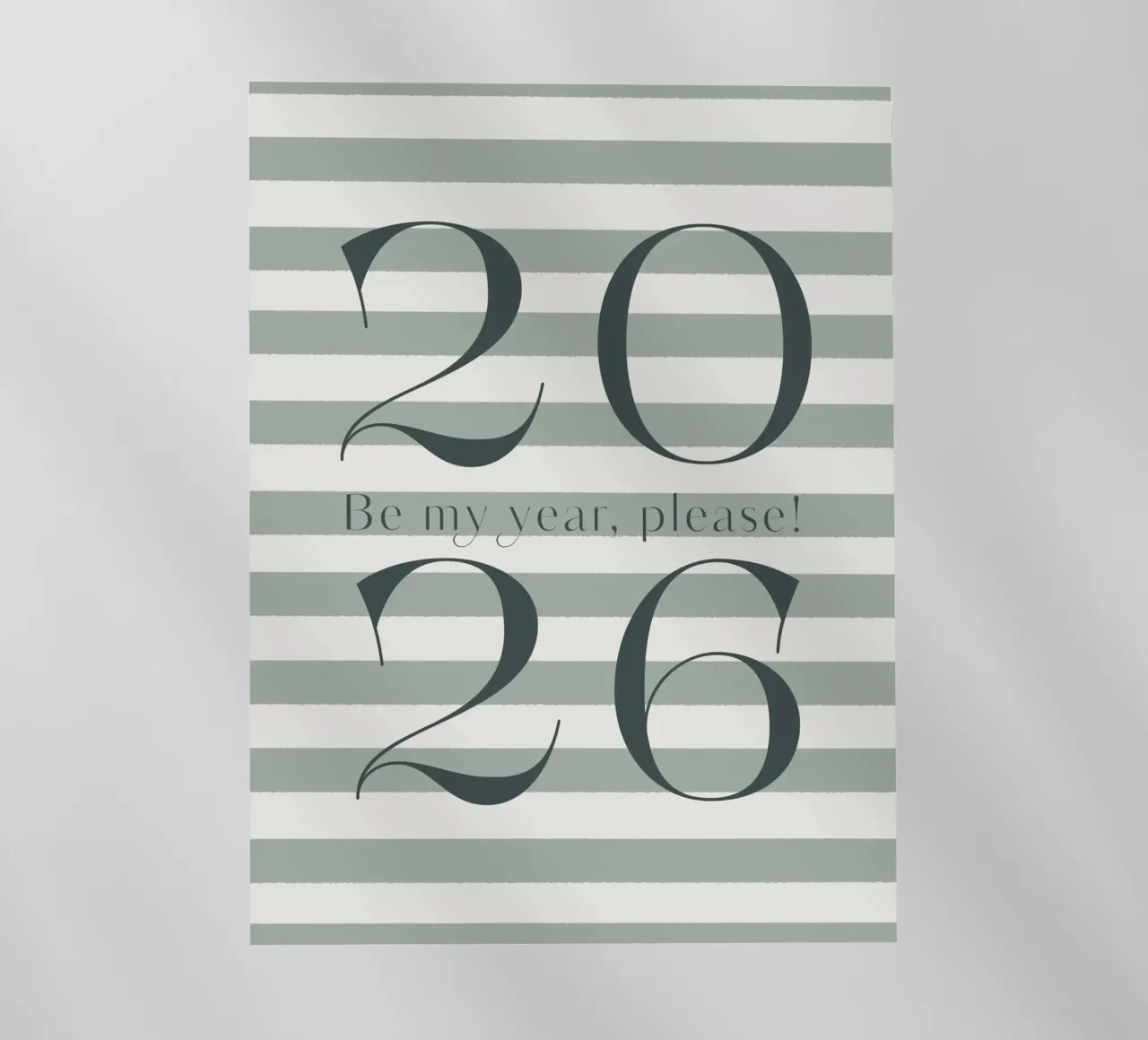 2026 Be my year, please! pellicola backlit da DesigndN Christmassy