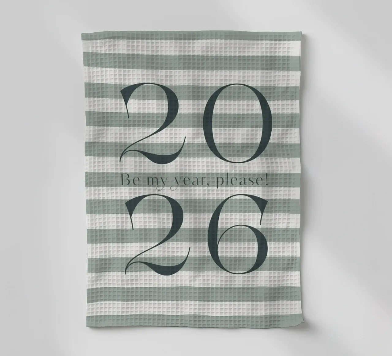 2026 Be my year, please! canovaccio da cucina da DesigndN Christmassy