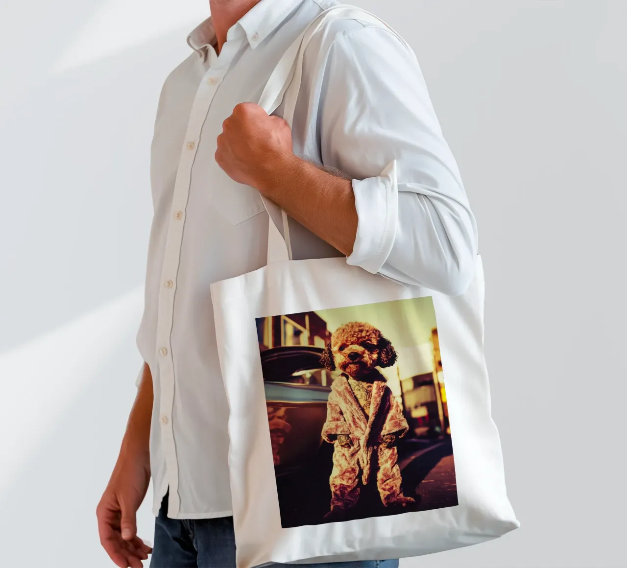 Cruz tote bag by Affiches Chien Originales – Dogland