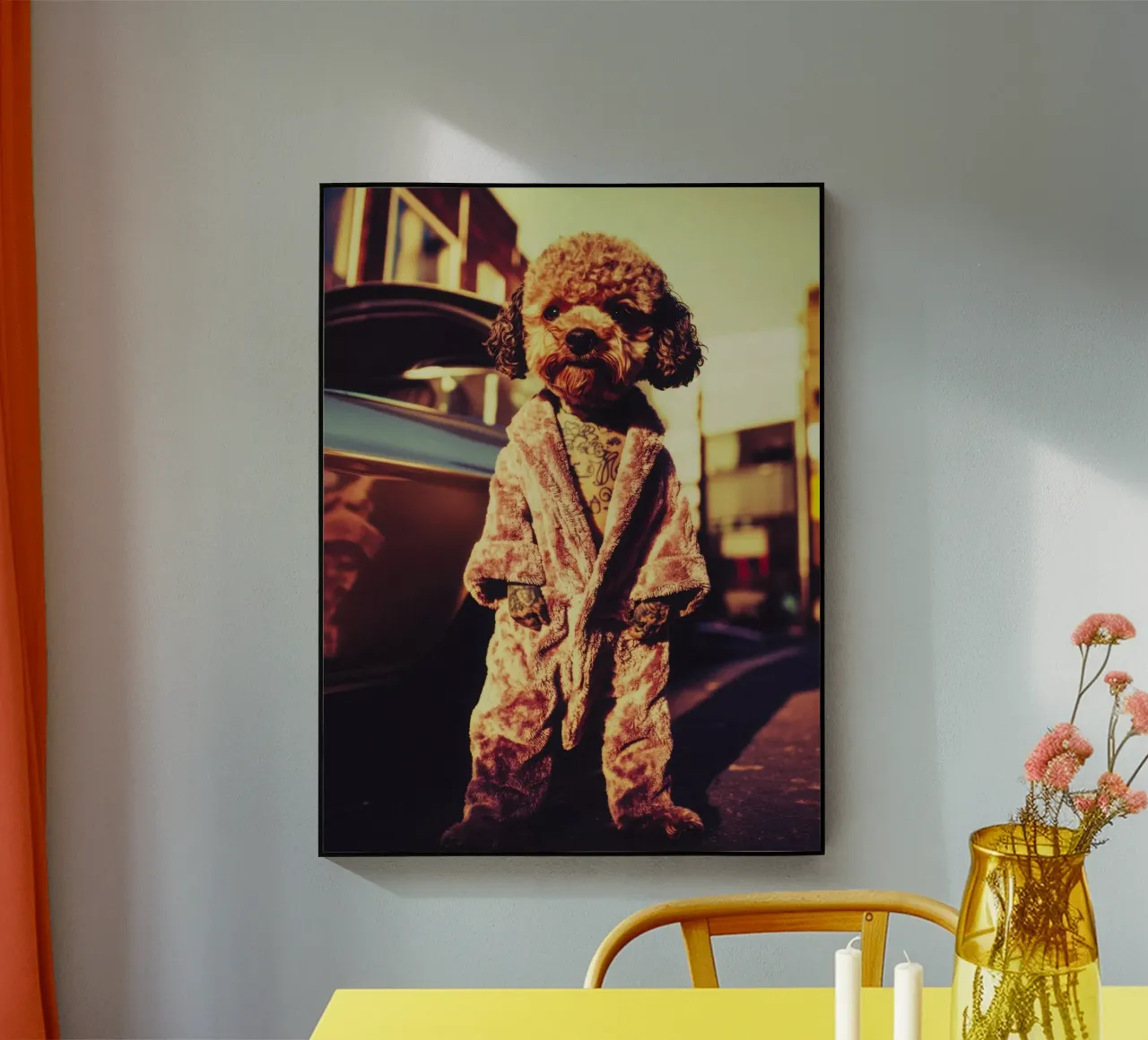 Cruz plexiglass da Affiches Chien Originales – Dogland