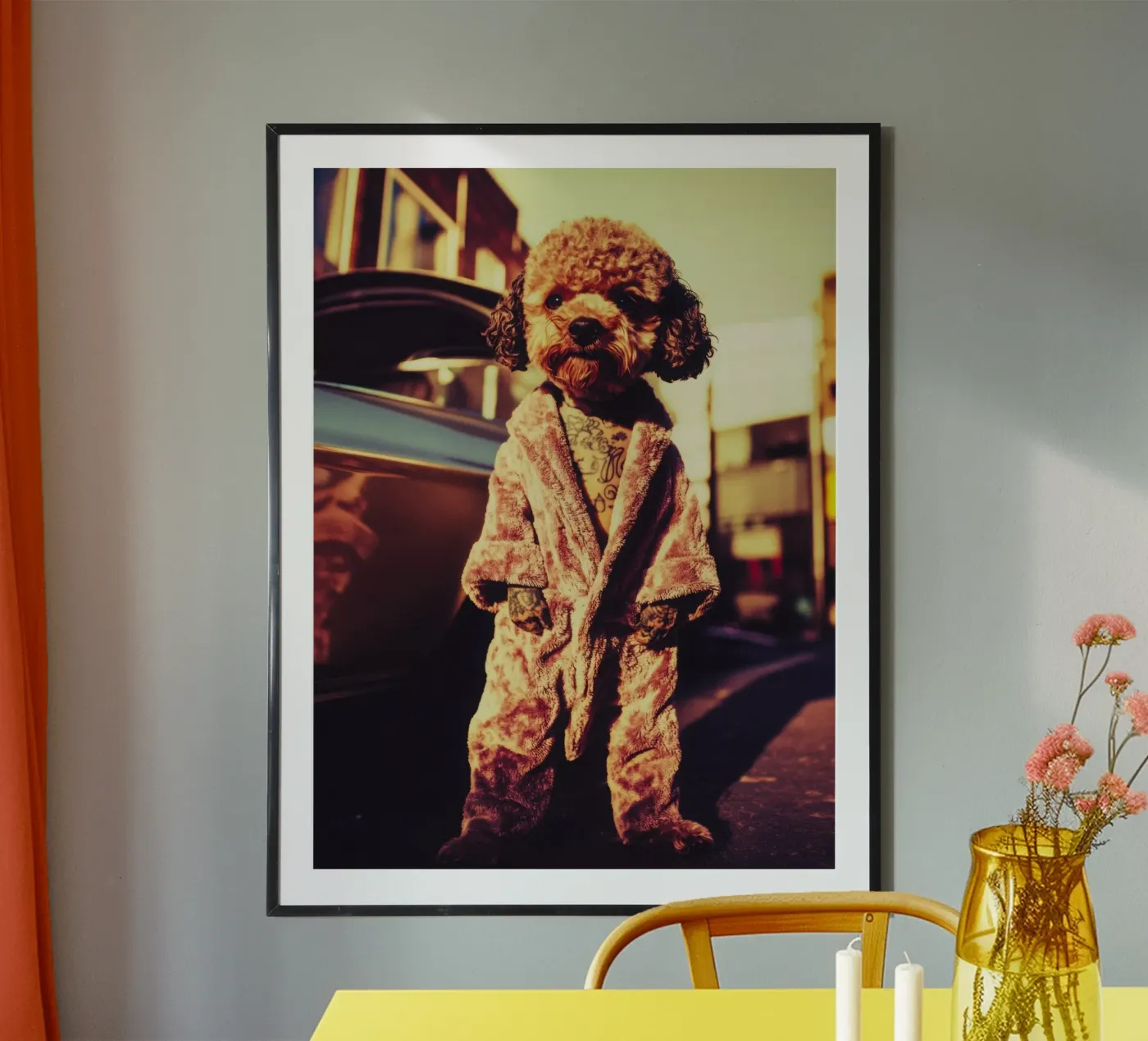 Cruz poster da Affiches Chien Originales – Dogland