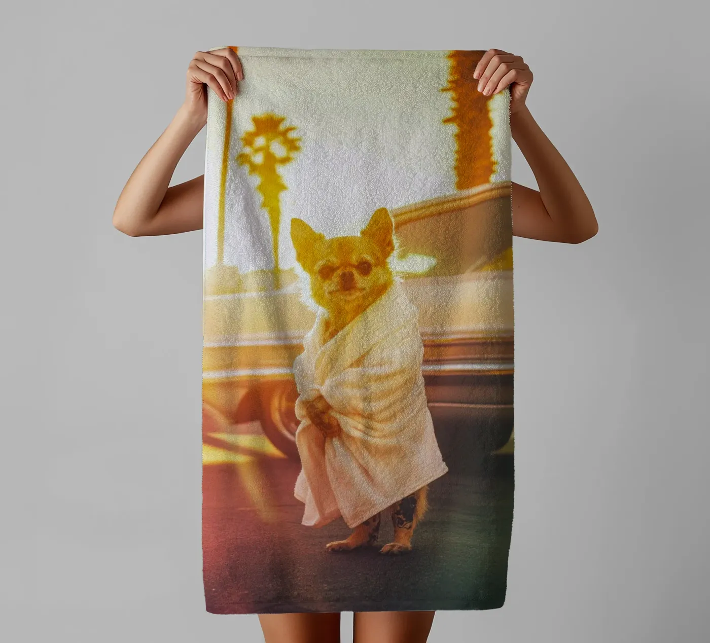 Kai badhanddoek van Affiches Chien Originales – Dogland