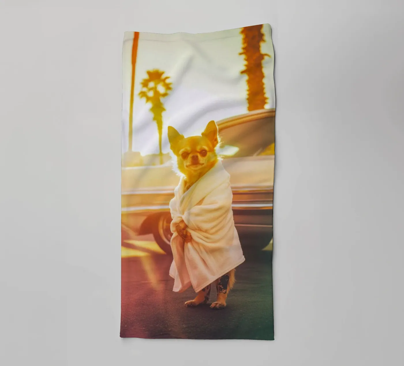 Kai badhanddoek van Affiches Chien Originales – Dogland