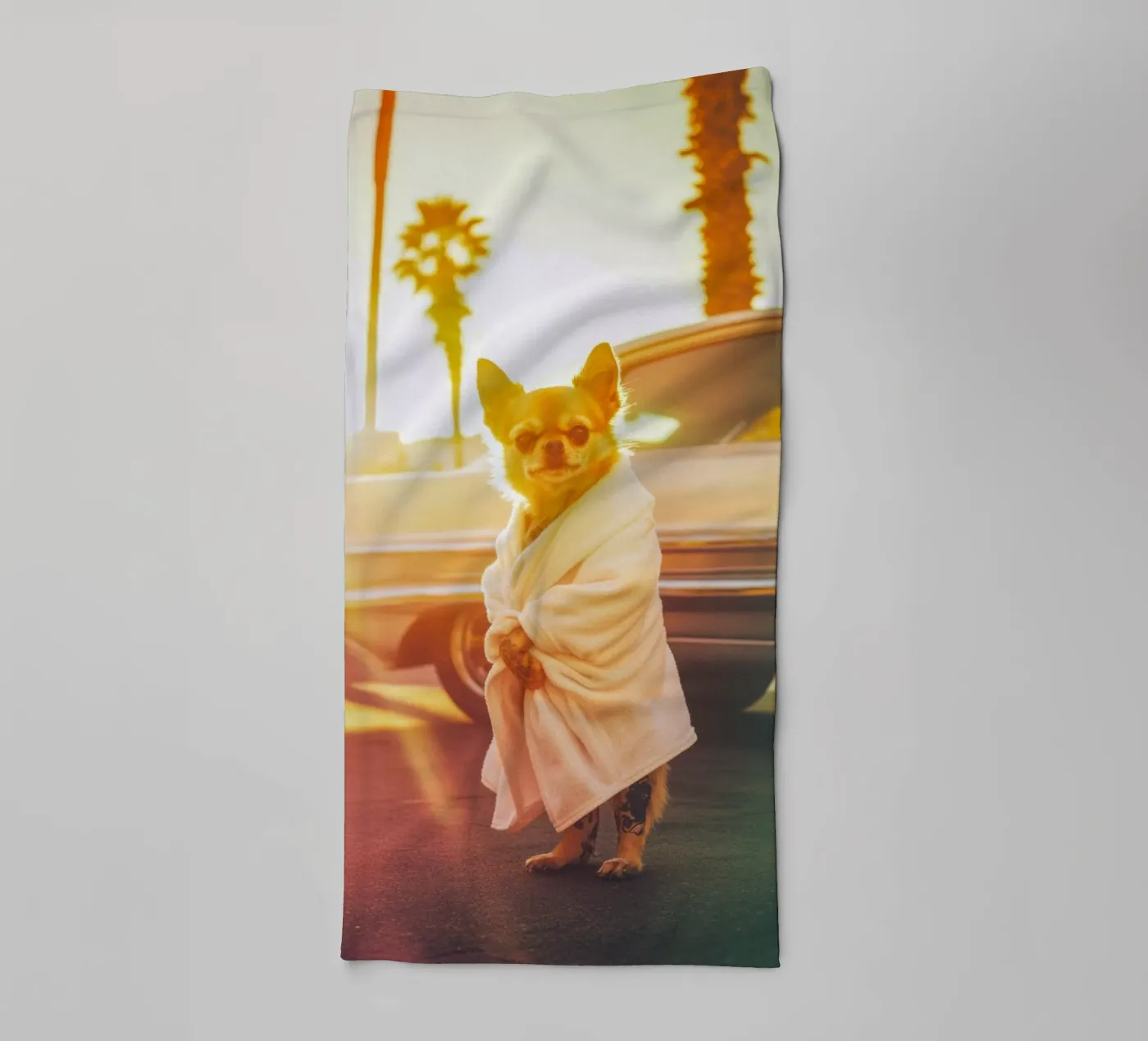 Kai Handtuch von Affiches Chien Originales – Dogland