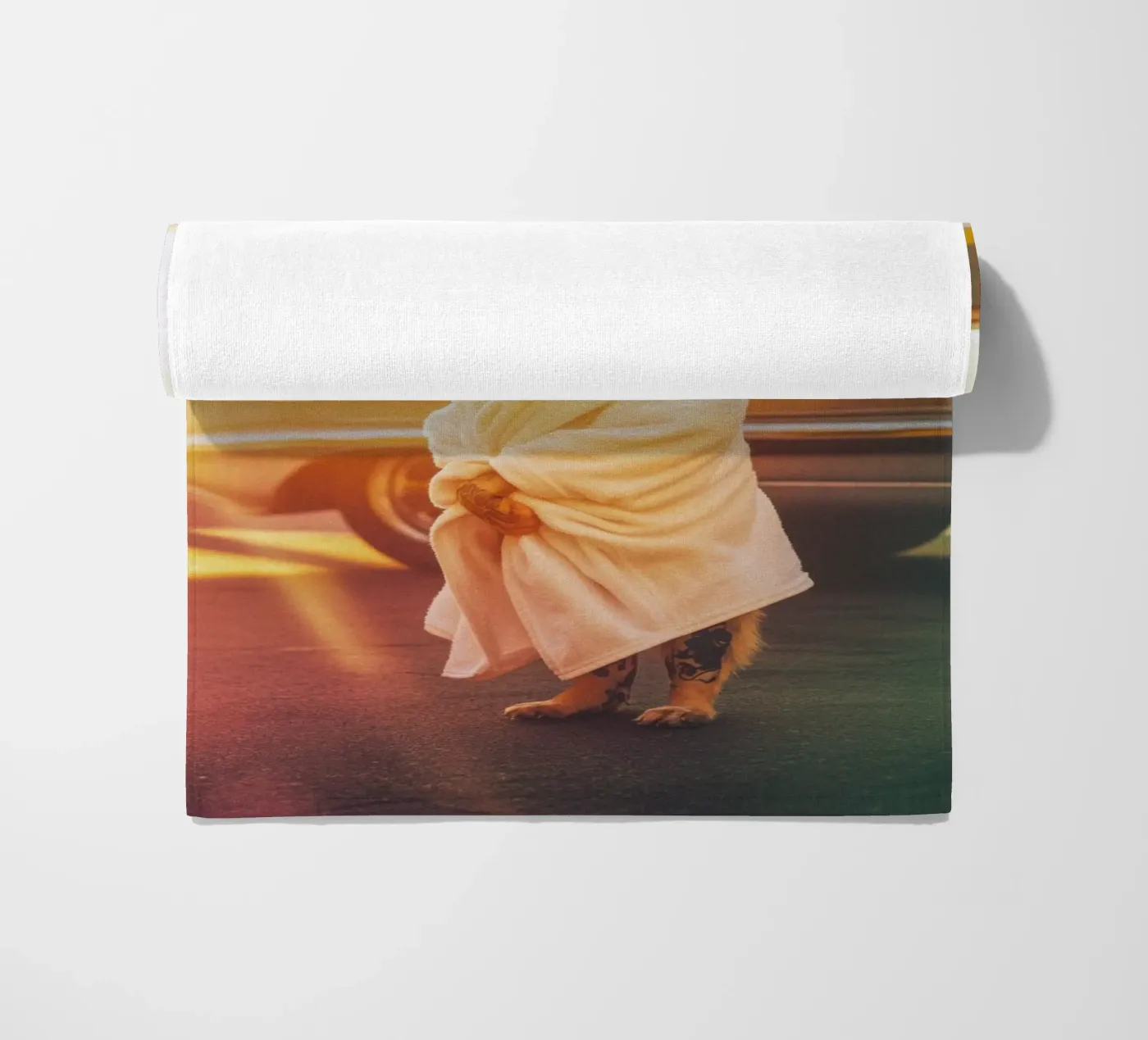 Kai strandhanddoek van Affiches Chien Originales – Dogland
