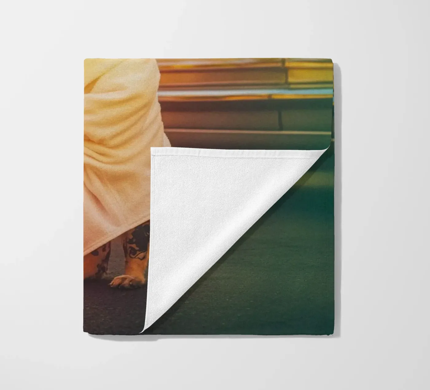 Kai strandhanddoek van Affiches Chien Originales – Dogland