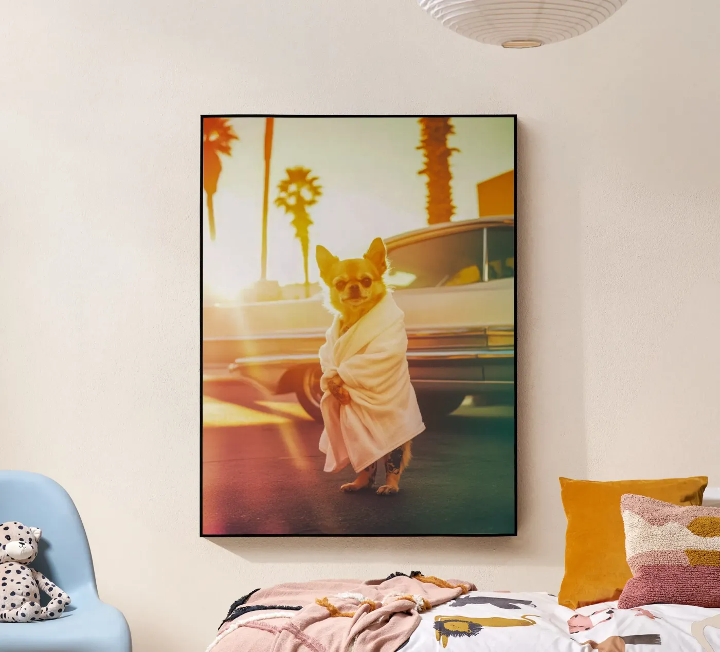 Kai Acryl-Glas von Affiches Chien Originales – Dogland