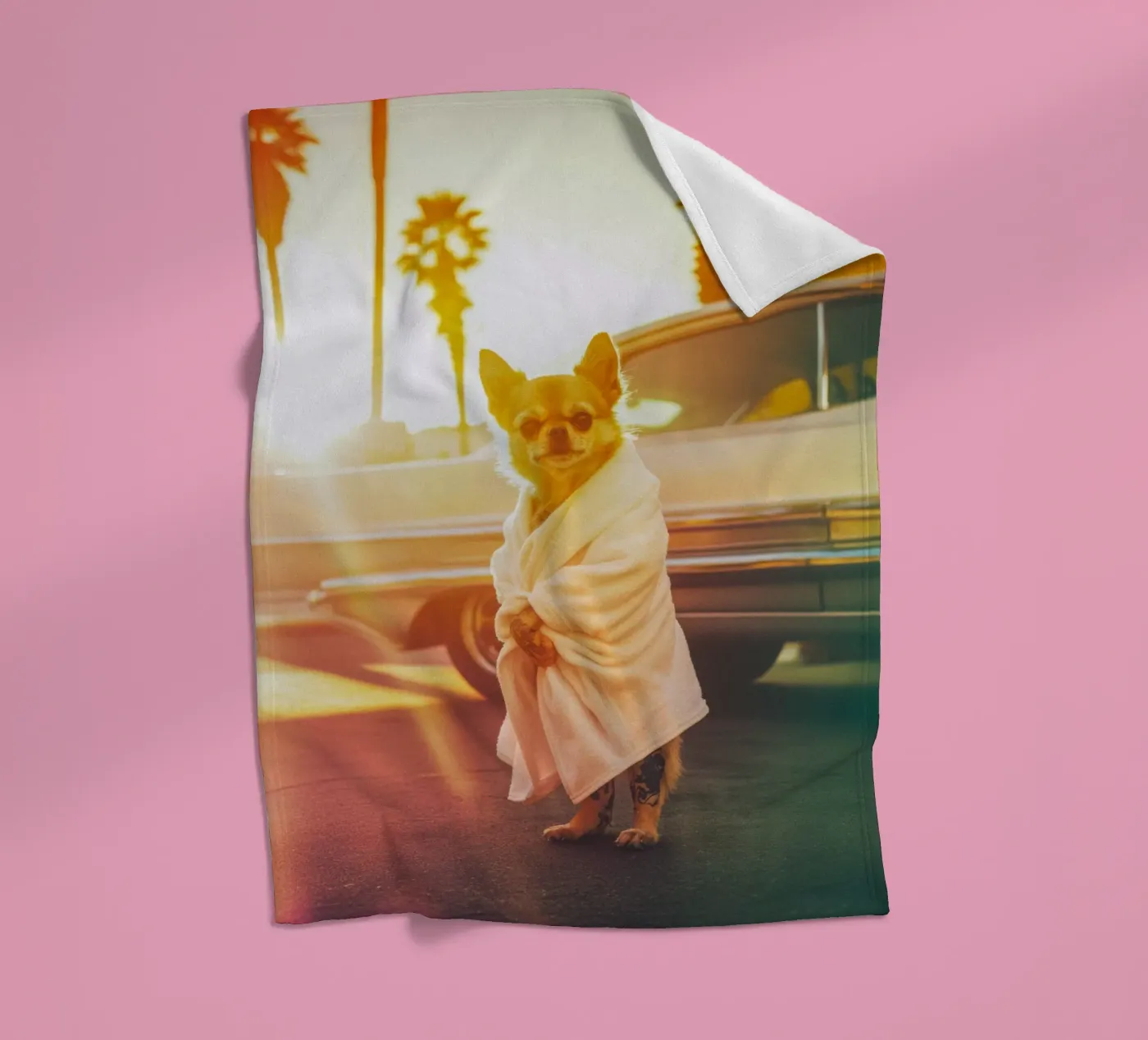 Kai Fleecedecke von Affiches Chien Originales – Dogland