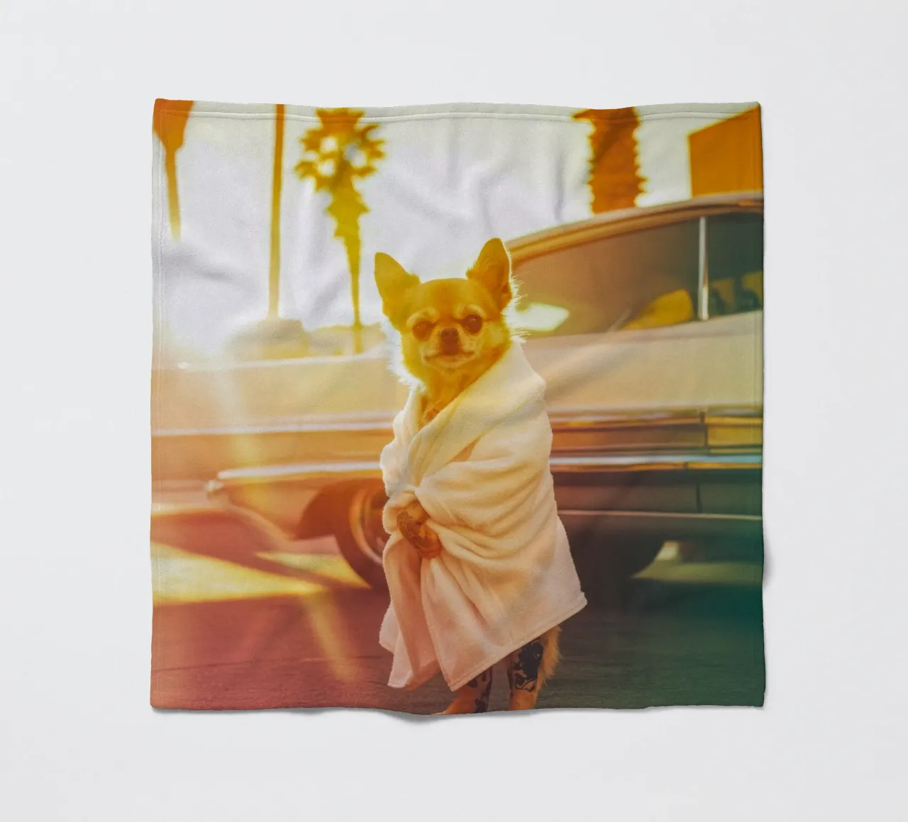 Kai Fleecedecke von Affiches Chien Originales – Dogland