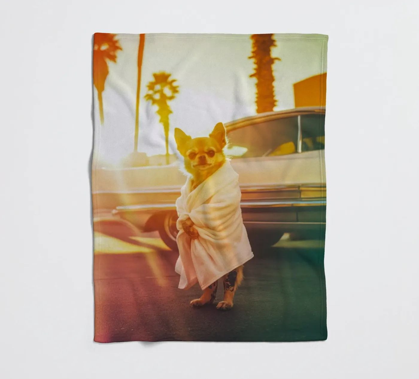 Kai Fleecedecke von Affiches Chien Originales – Dogland