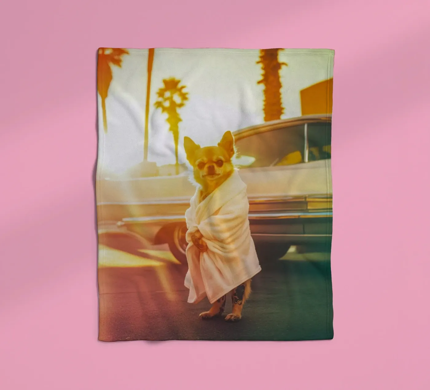 Kai fleecedeken van Affiches Chien Originales – Dogland