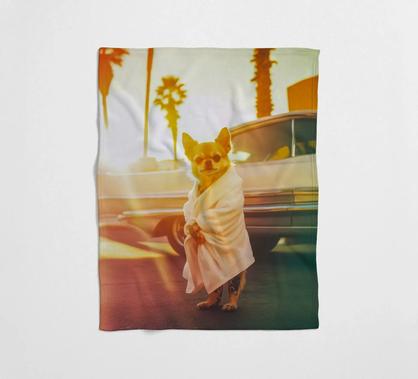 Kai Fleecedecke von Affiches Chien Originales – Dogland