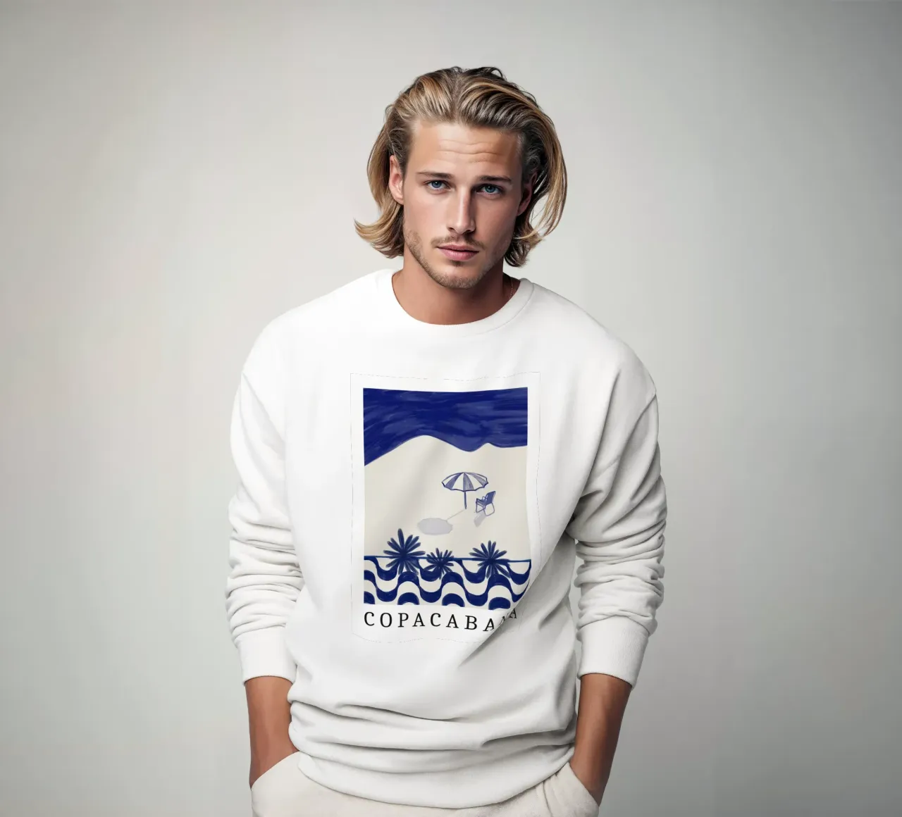 Copacabana felpa da artesutileco