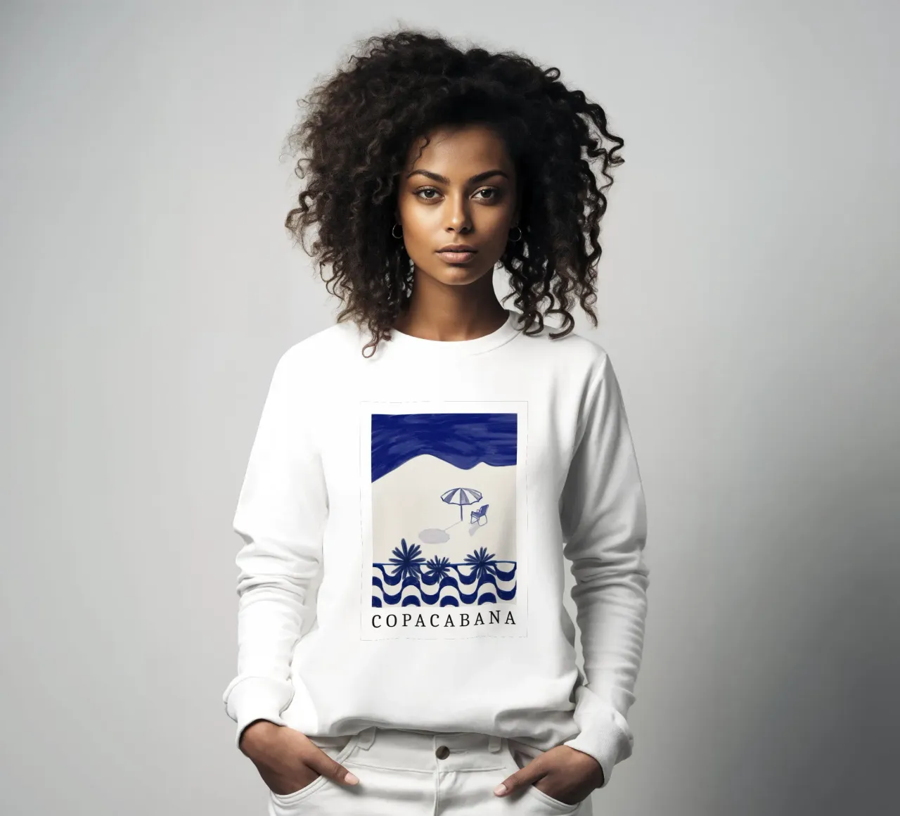 Copacabana felpa da artesutileco